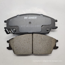 Discount Prices  Auto Brake Pad For Wagner For Kia  Front Brake Pad